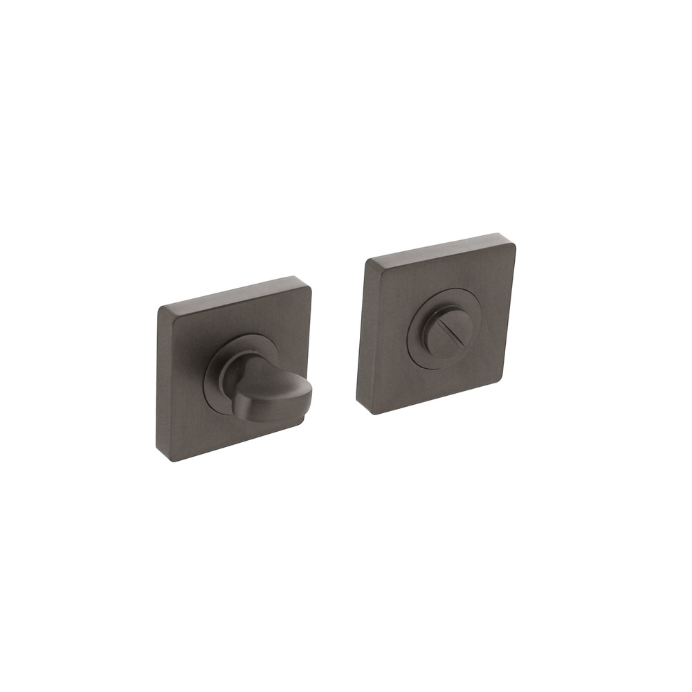 WC-sluiting 8mm Verdekt Vierkant 55x55x10mm 7mm Nokken Antraciet-Grijs