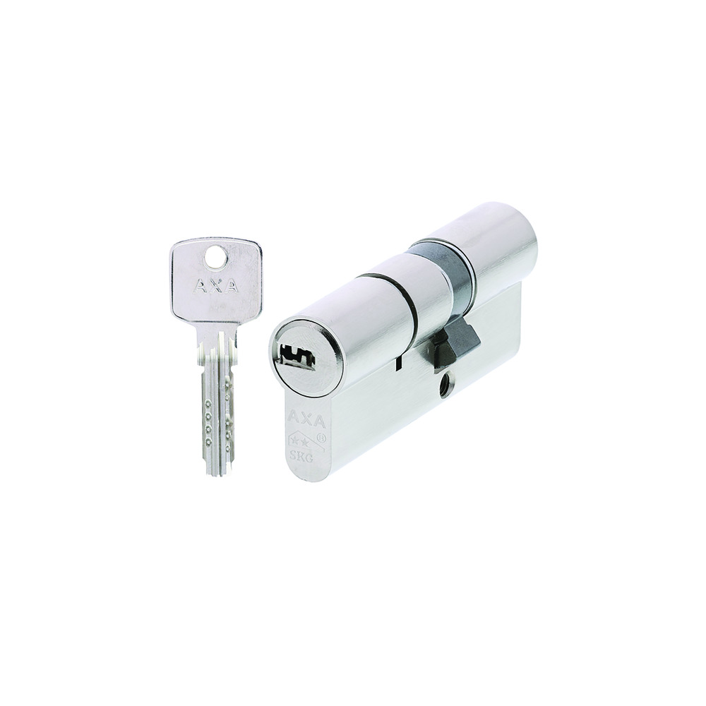 AXA Dubbele Veiligheidscilinder Comfort Security Verlengd 30-45mm SKG2