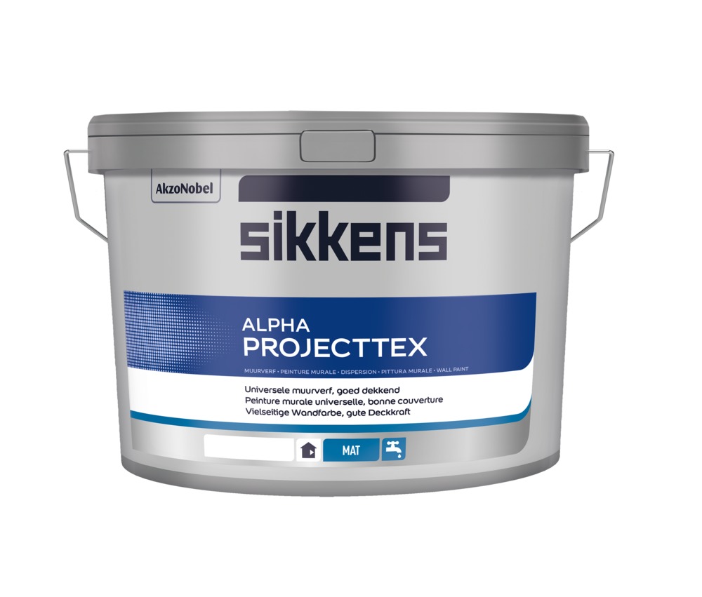 Sikkens Muurverf Alpha Projecttex Mengbasis N00 2,33L