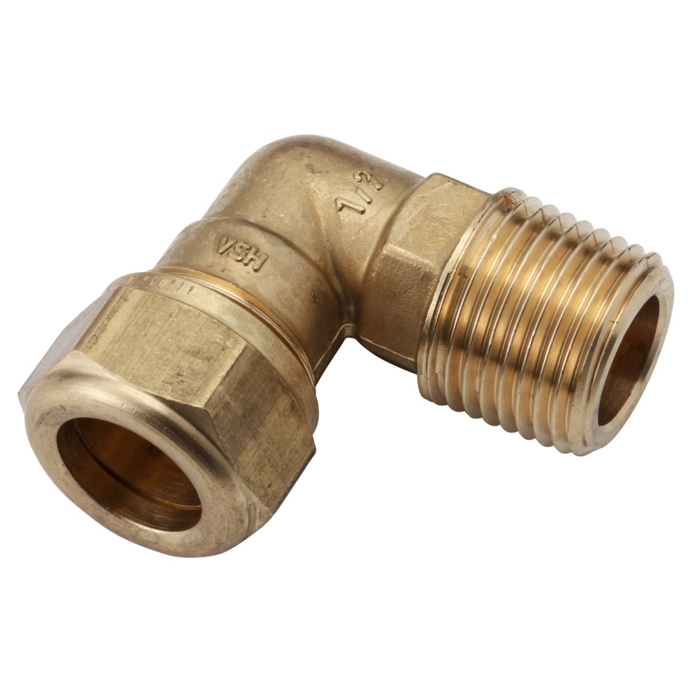 VSH Knel/draad knie 15 mm x 1/2” buitendraad