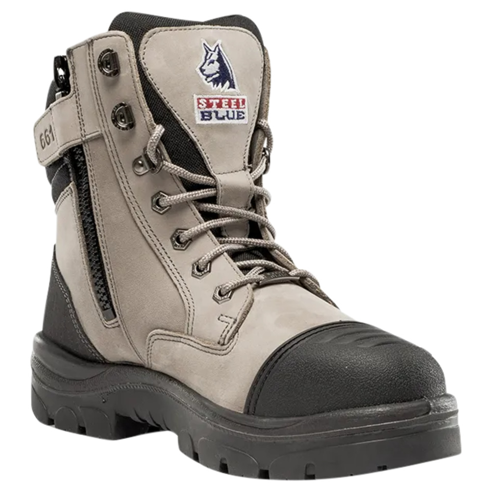 Steel Blue Veiligheidsschoen Southern Cross Zip S3 Grijs Maat 44