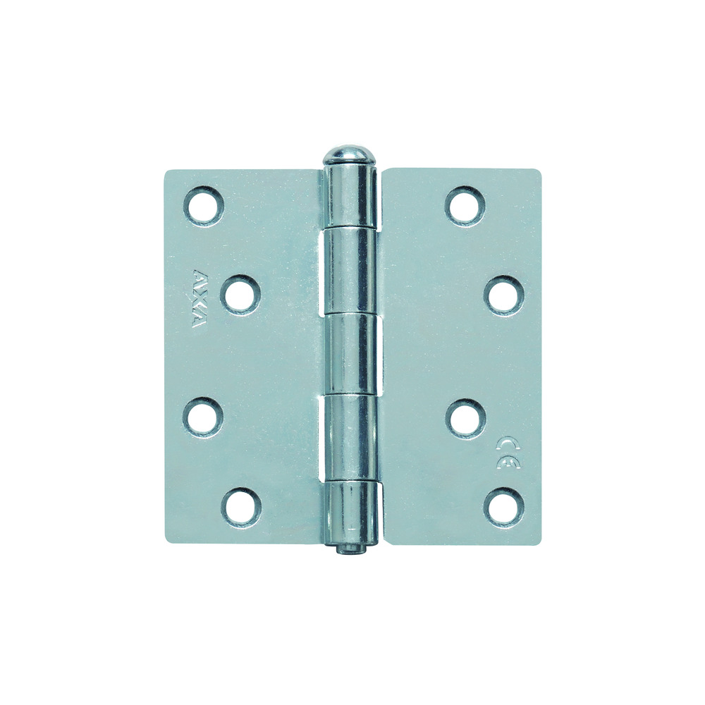 AXA Scharnier Ongelagerd Rechte Hoek Staal Topcoat 76x76mm
