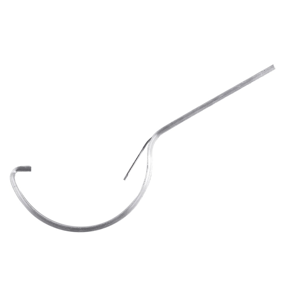 Beugel 3 aluminium 100 mm t.b.v. mastgoot hellend dak bevestiging