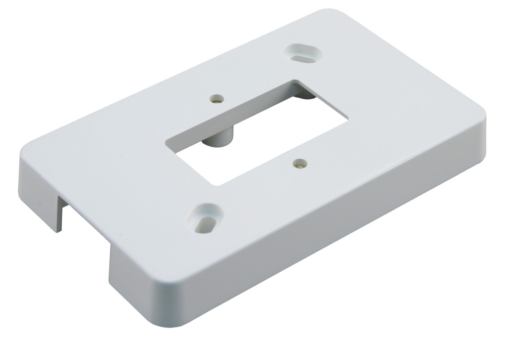 Attema Montageplaat Dubbel P25 Polarwit
