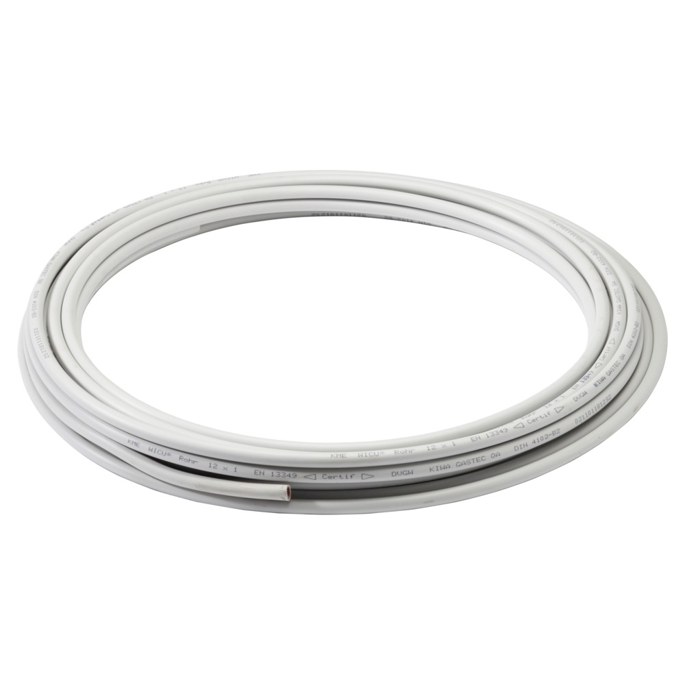Wicu Buis roodkoper 12 mm met PVC mantel