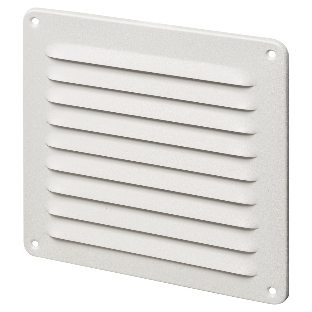 Sanivesk Schoepenrooster Aluminium Mat Wit 195x195mm