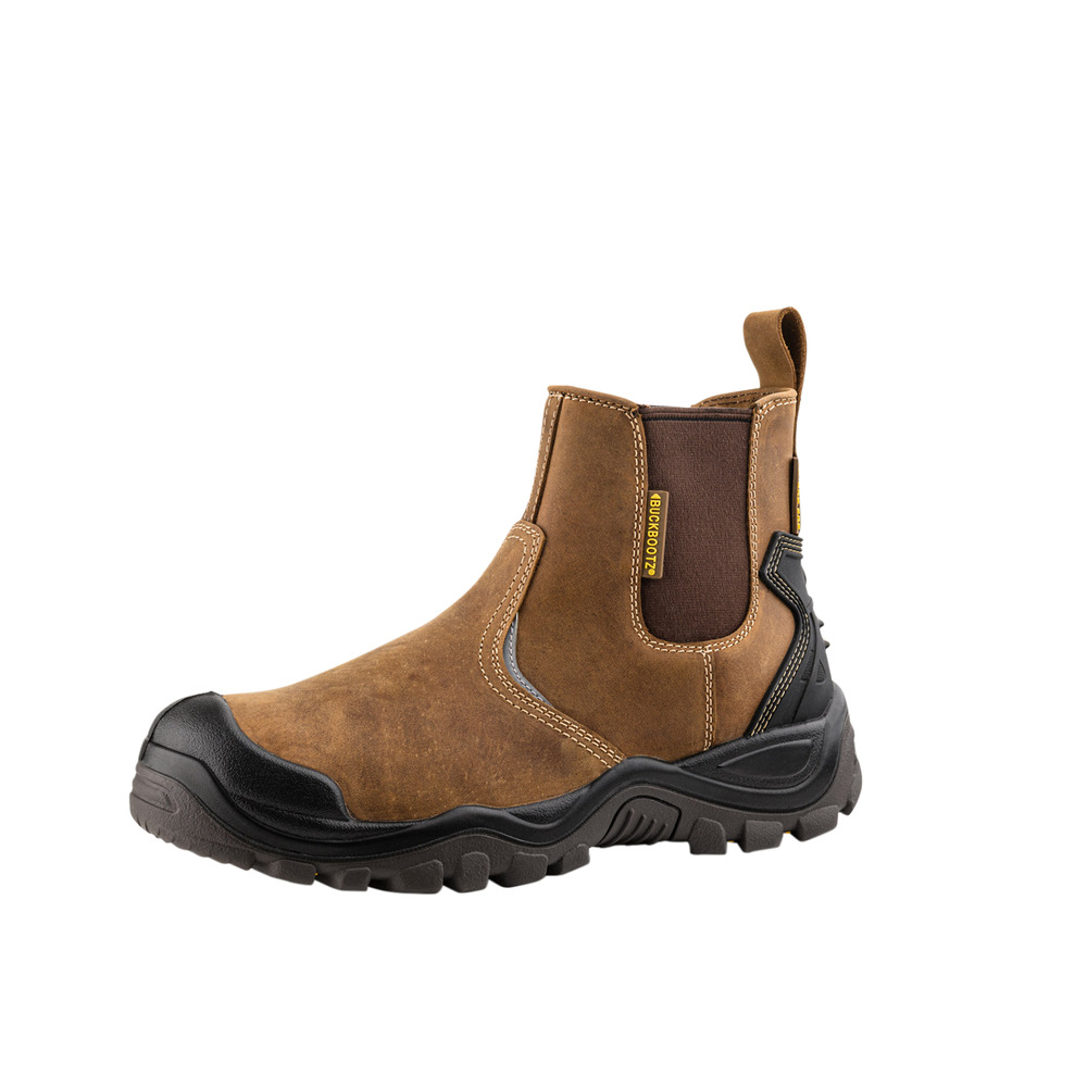 Buckbootz Veiligheidsschoen S3 Buckshot Instapper Bruin Maat 42