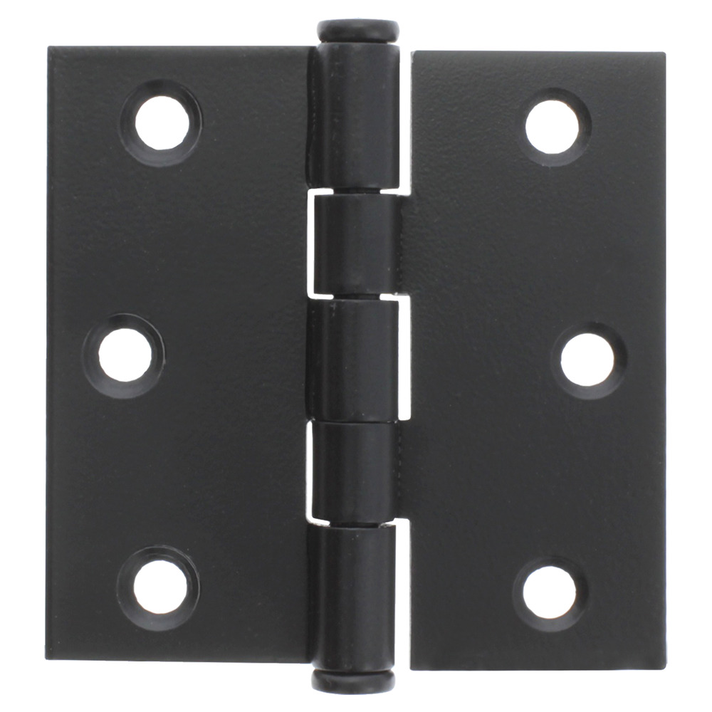 Starx Scharnier Vierkant Model Met Losse Pen Zwart 76x76mm 2stuks
