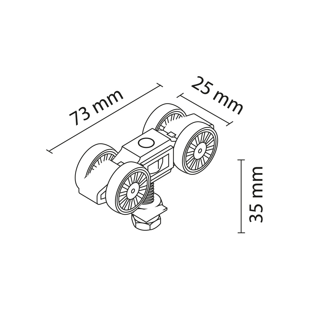 Advance PRO S100 Onderdelenset 1 deur 100 kg