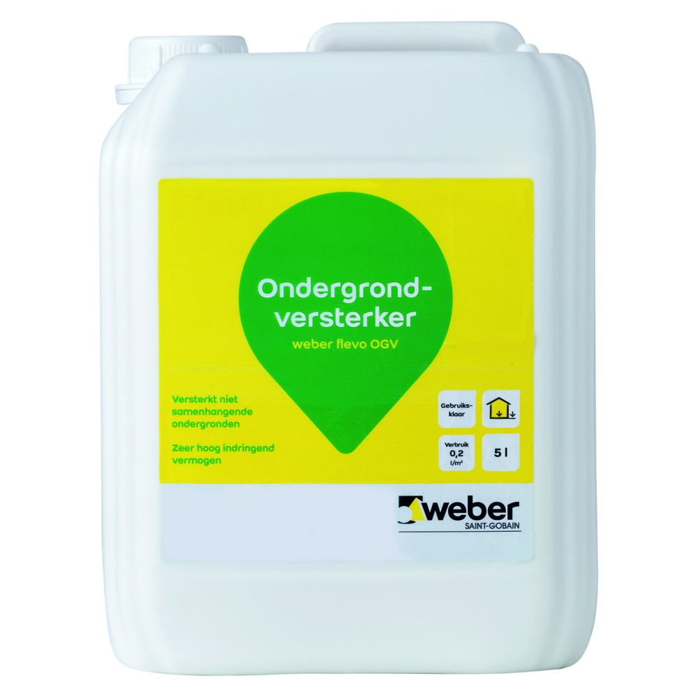 Weber Ondergrondversterker Flevo OGV Wit Poreuze Ondergrond 5L