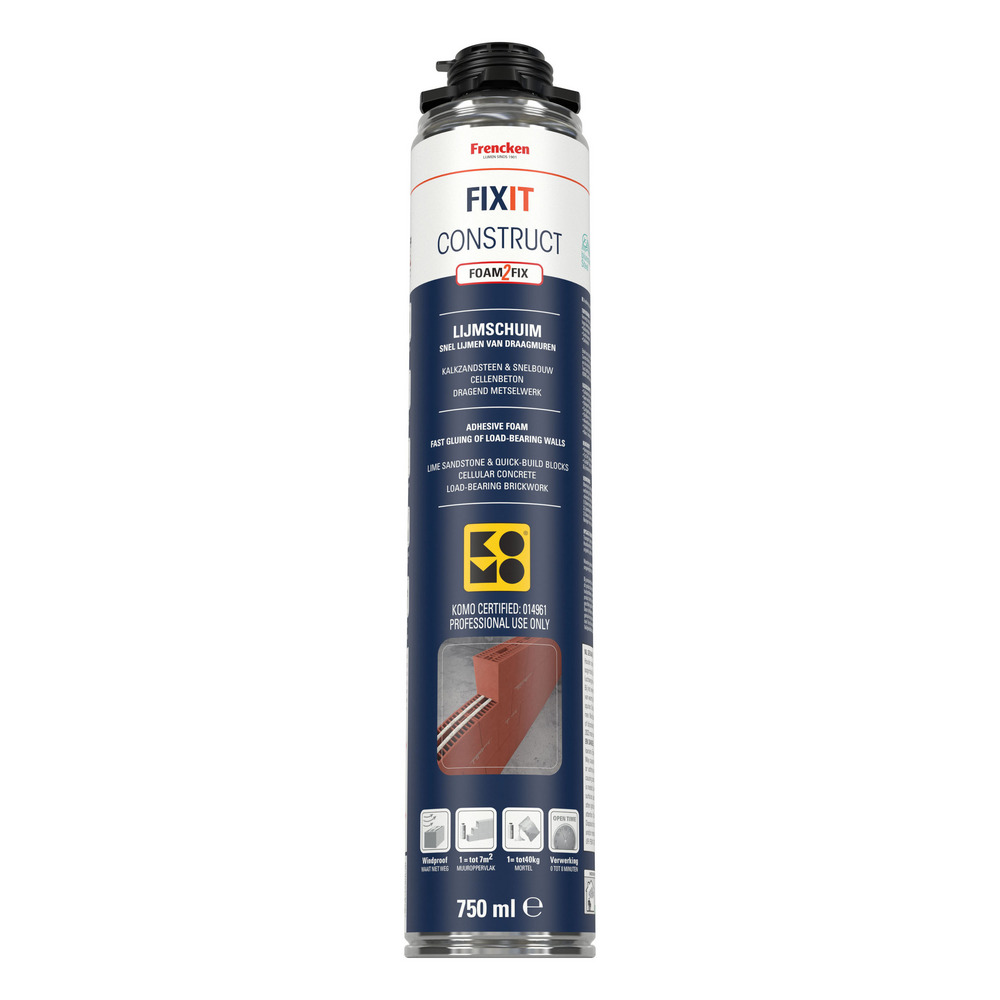Frencken FIXIT Construct Gun Lijmschuim 750ml