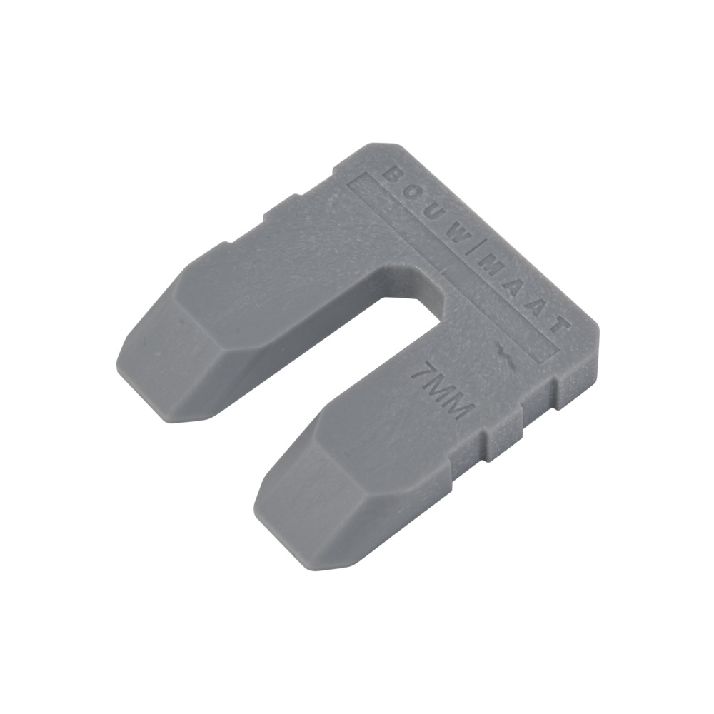 Bouwmaat Uitvulplaat Grijs 7mm 48st