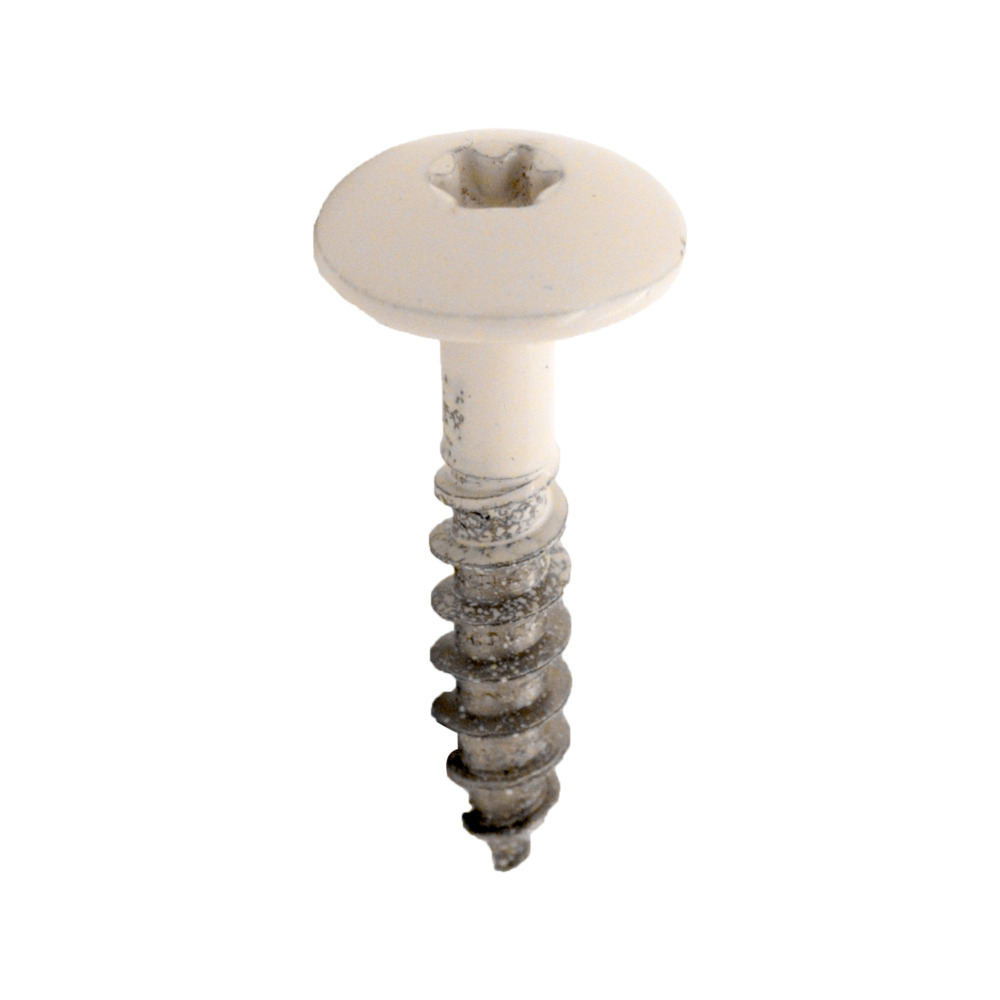 Bouwmaat HPL Schroef RVS Crème RAL 9001 4,8x25mm T20 100st