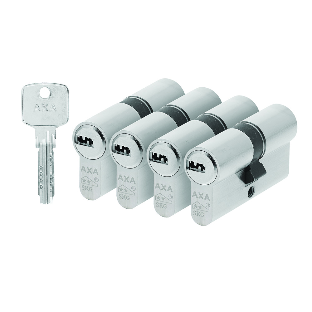 AXA Dubbele Veiligheidscilinder Comfort Security 30-30mm SKG2 4st