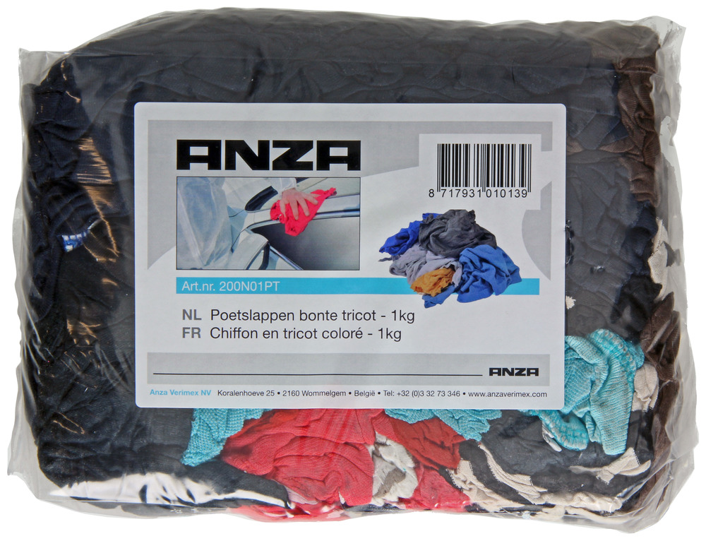 Anza Pro Poetslap Tricot Bont 1kg