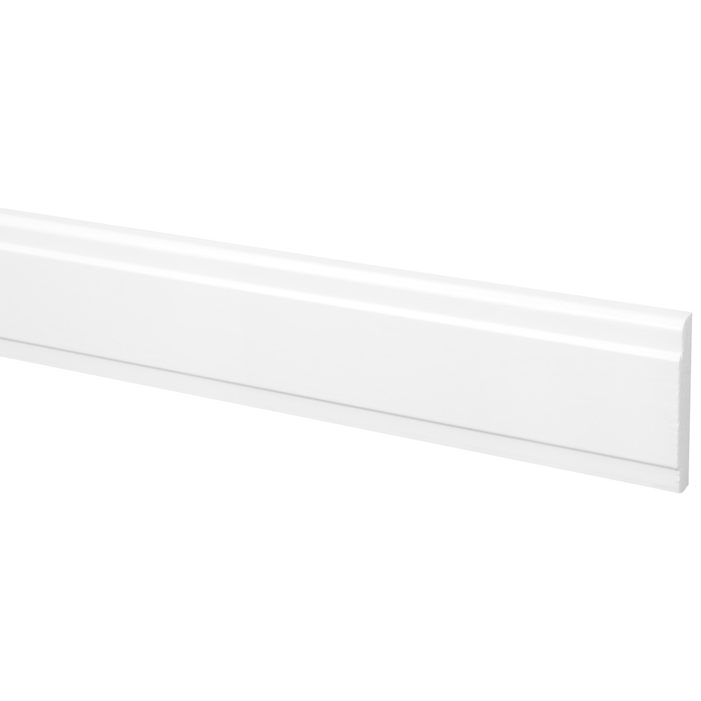 Belegstuk Grenen Wit Gelakt 13x70x2700mm FSC Mix 70%