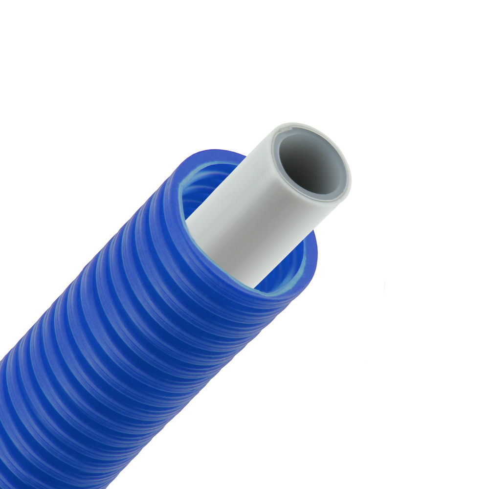 Bonfix Alu-pers systeembuis + blauwe mantel 20 x 2,0 rol 50 meter