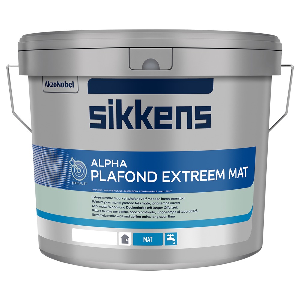 Sikkens Plafondverf Alpha Plafond Extreem Mat Tint 5L