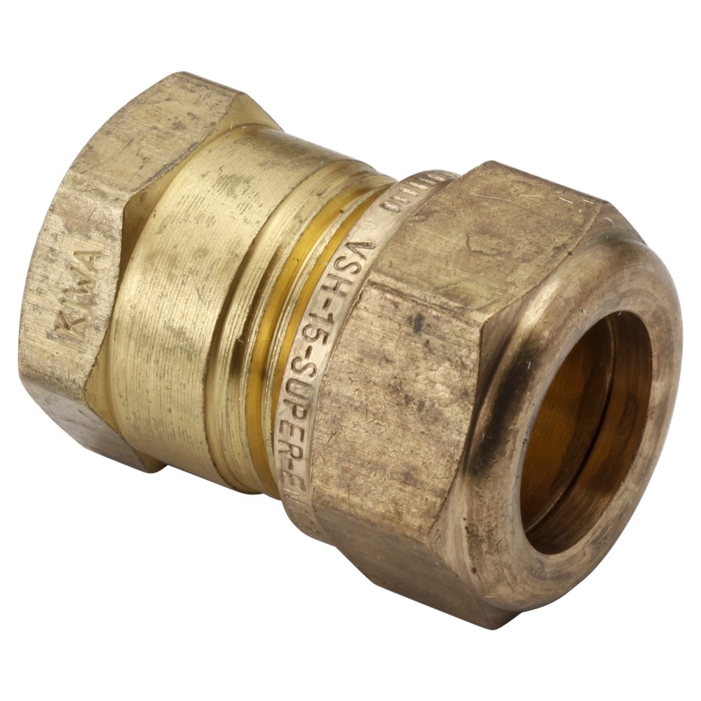 VSH Knel/draad schroef buitendraads 15 mm x 3/8” binnendraad