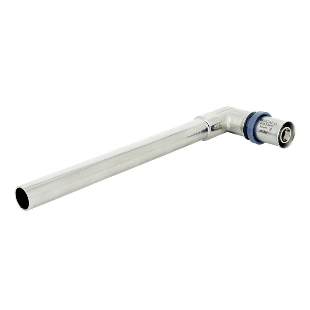 BONFIX Alu-pers Radiatorbocht 16x15mm buis L=15 m 40st
