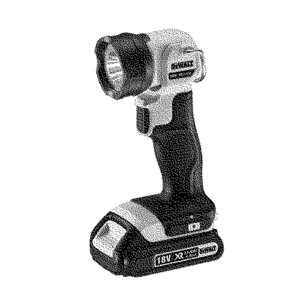 DeWALT Werklamp DCL040-XJ 18V Zonder Accu