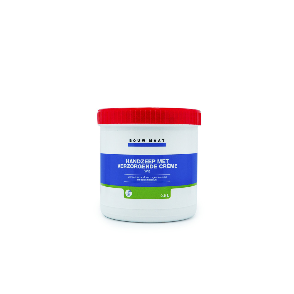 Bouwmaat handzeep wit verzorgende creme 600 ml