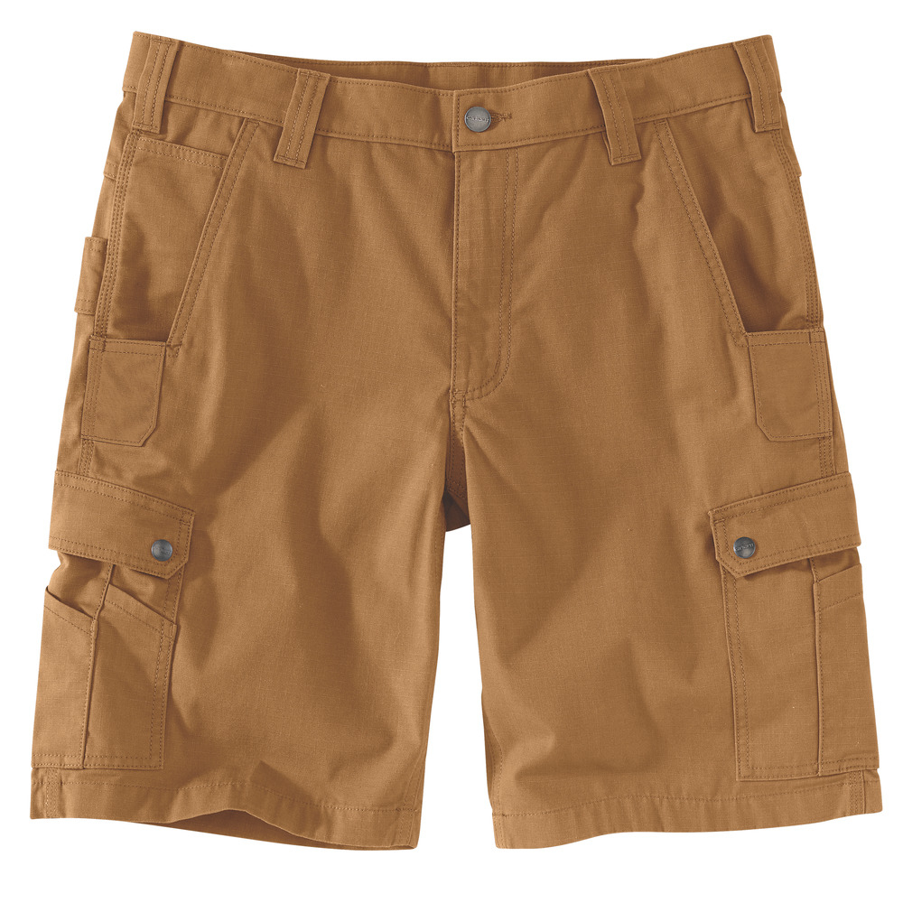 Carhartt Korte Werkbroek Ripstop Cargo Bruin Maat W34