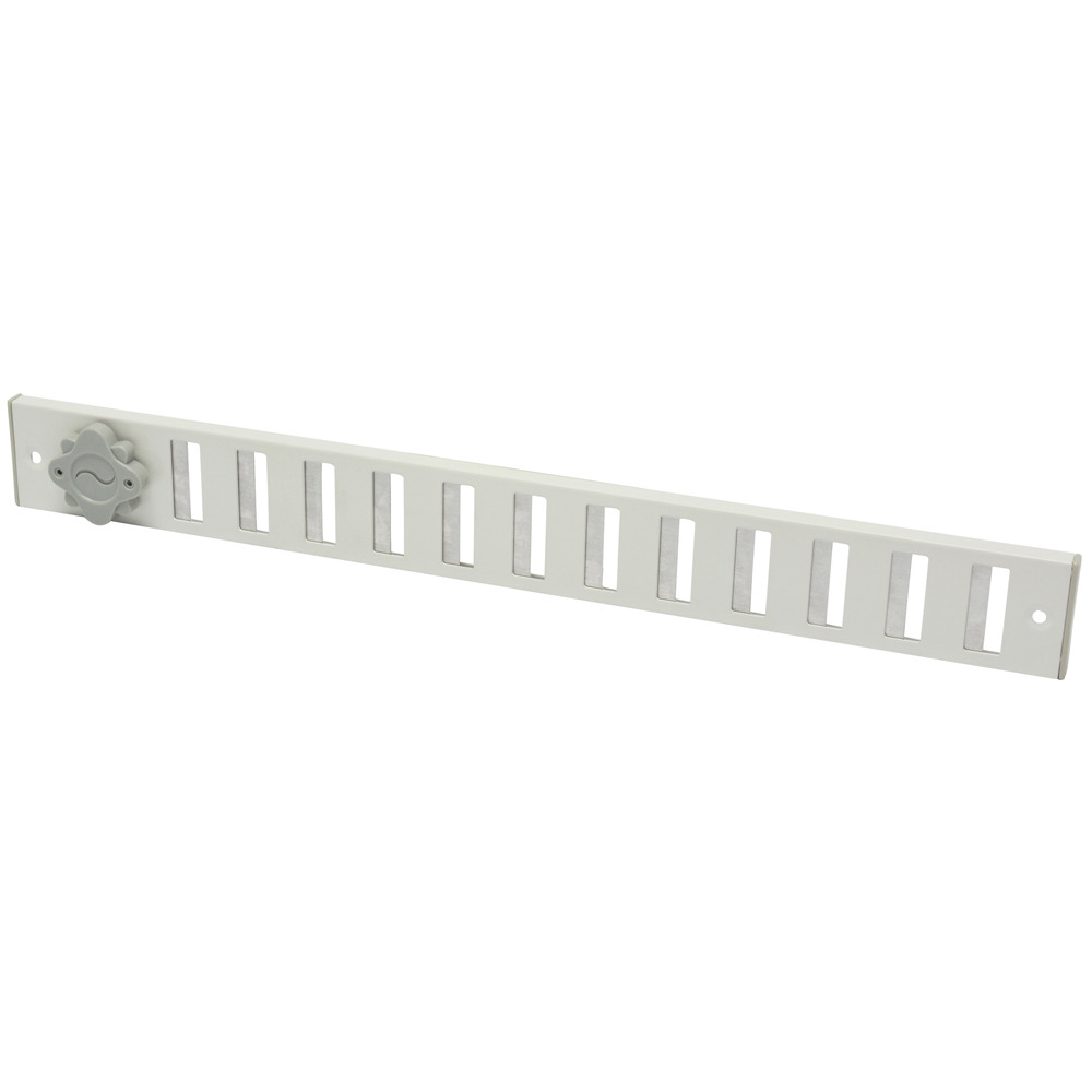 Sanivesk Schuifrooster Aluminium Wit 370x40mm