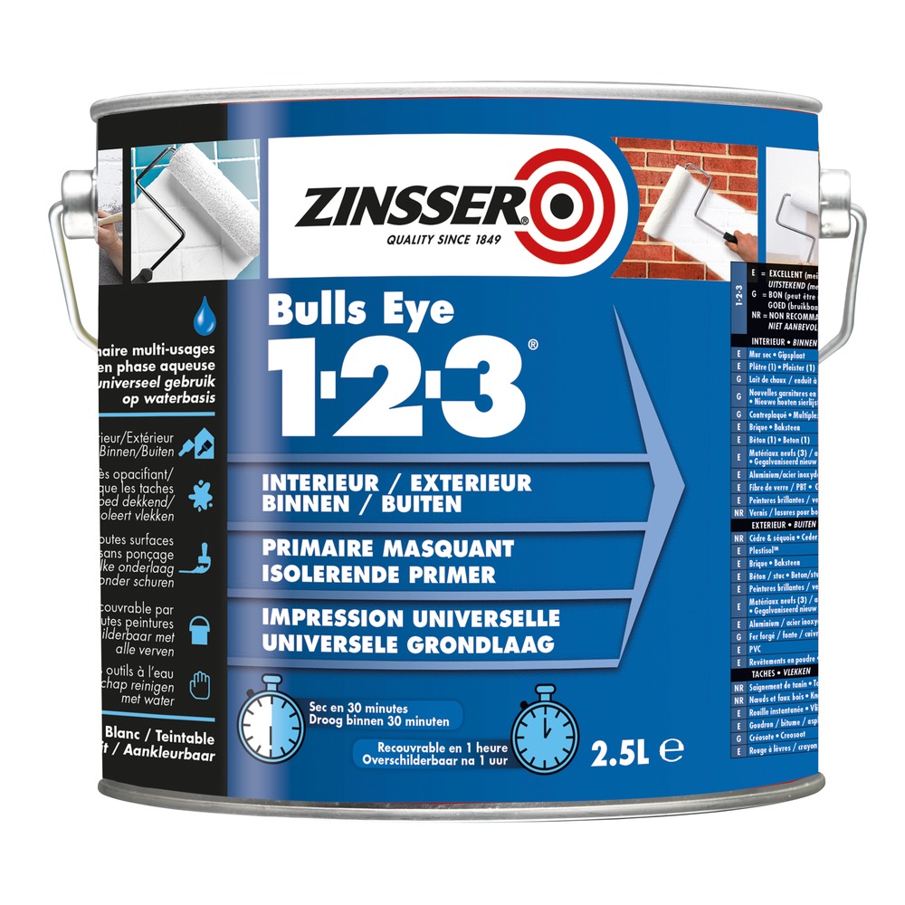 Zinsser 1-2-3 Primer 2,5L