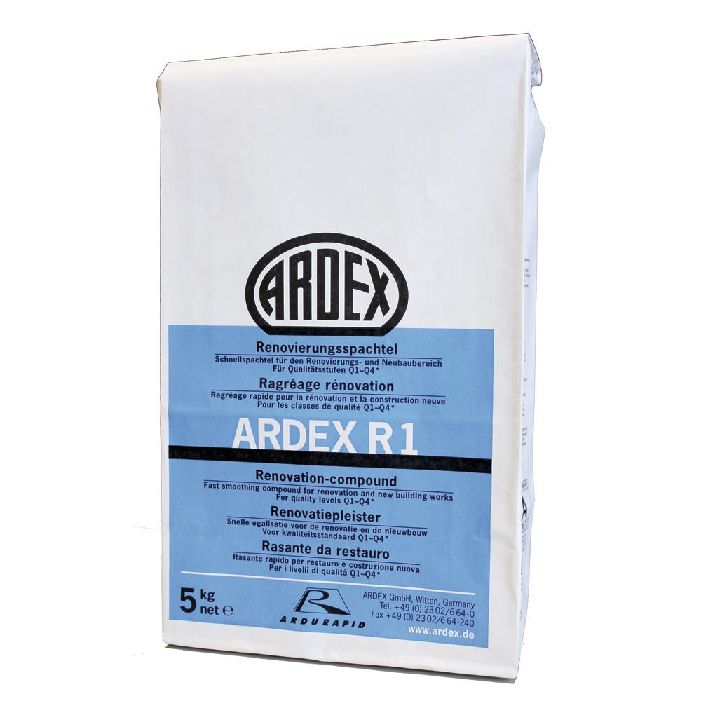 ARDEX Renovatiepleister R1 Wit 0-10mm 5kg