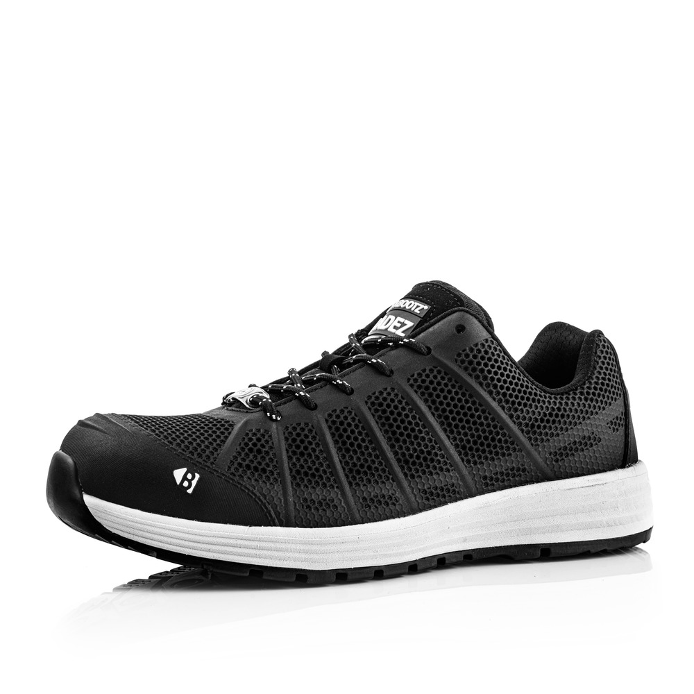Buckbootz Werksneaker S1P Largobay KEZ Laag Zwart Maat 41
