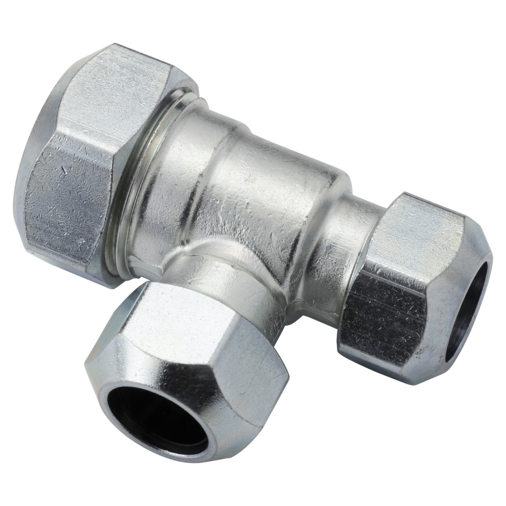 VSH T-Stuk CV Chroom 15x15x22mm