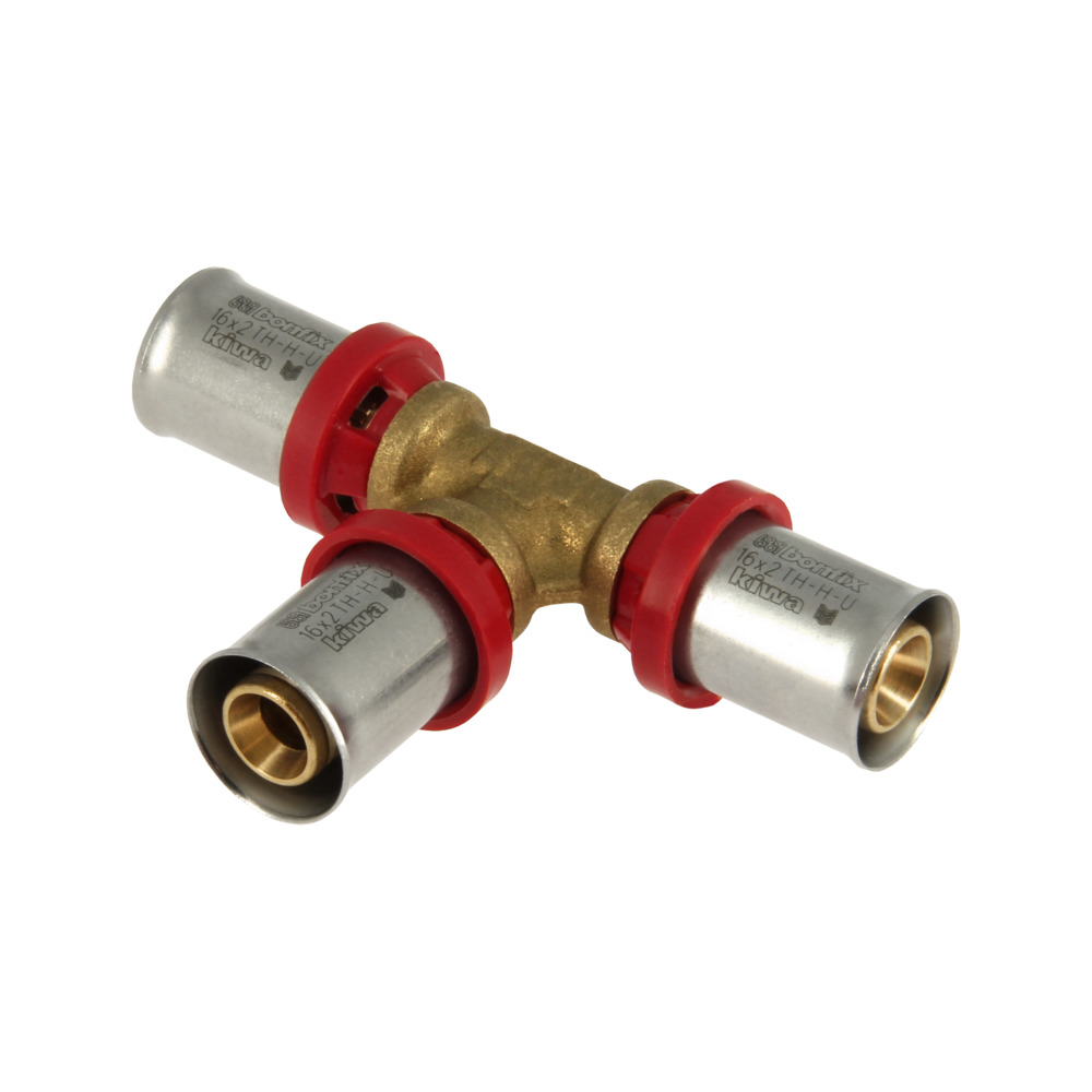 BONFIX Alu-pers Perskoppeling T-stuk 16x16x16mm 5st
