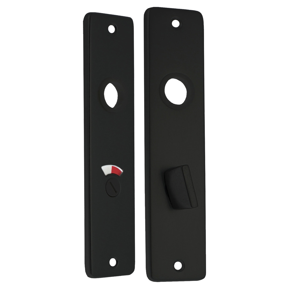 StarX WC Schild 57/5 Aluminium Zwart 180x41mm 2stuks