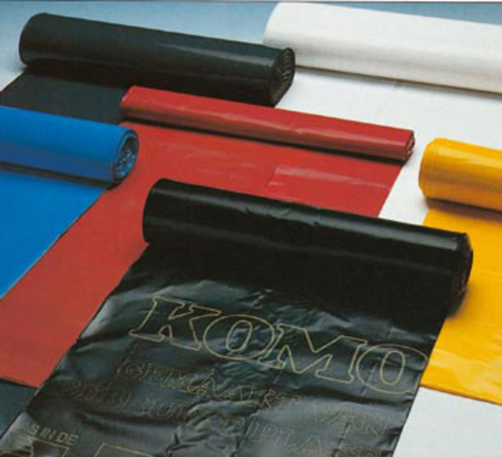 Afvalzak LDPE blauw 90×110 cm 20 stuks
