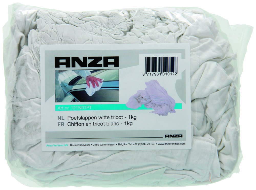 Anza Pro Poetslap Tricot Wit 1kg