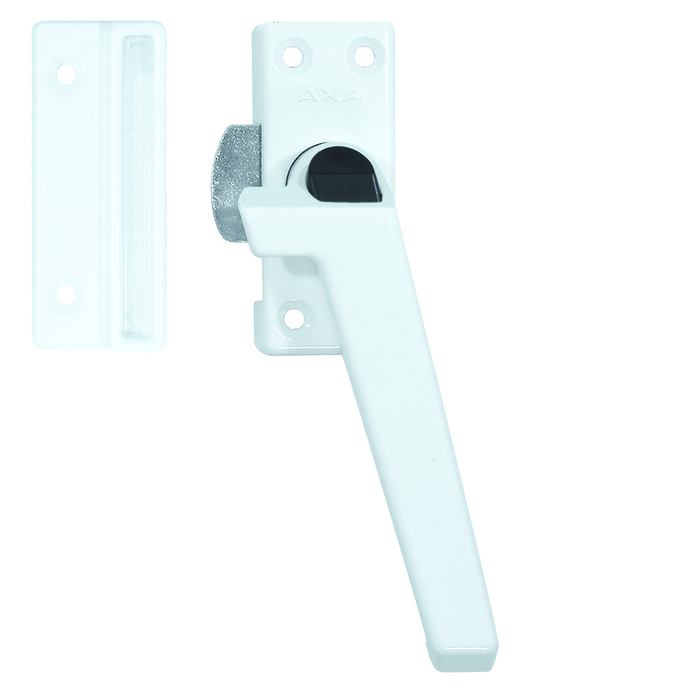 AXA Raamsluiting 3308 Aluminium Wit Gelakt Re Met Nok