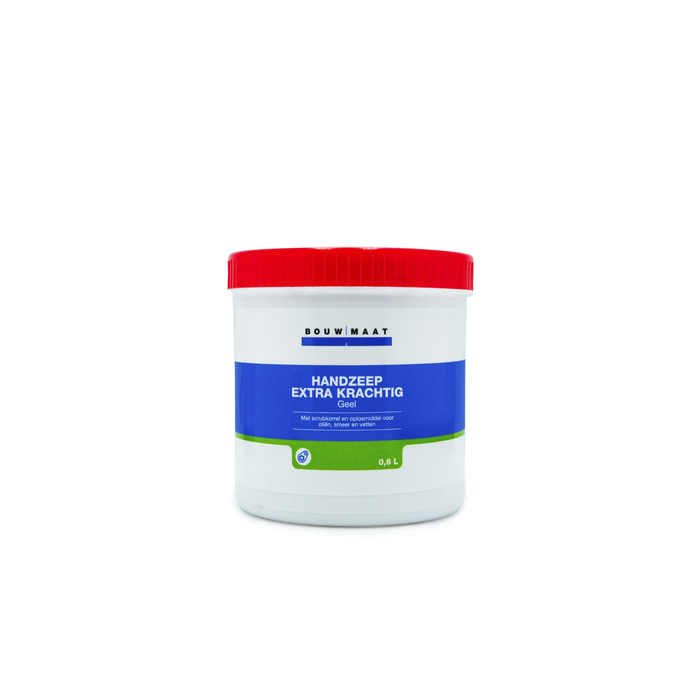 Bouwmaat handzeep extra krachtig geel 600 ml