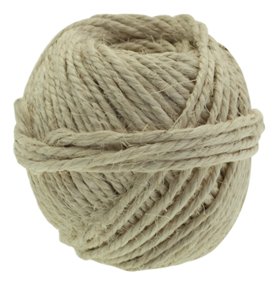 Bindtouw sisal, 45 m, diameter 6/3