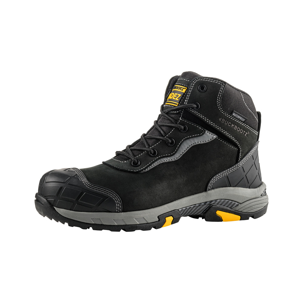 Buckbootz Veiligheidsschoen Blitz S3 Leer Zwart Maat 41