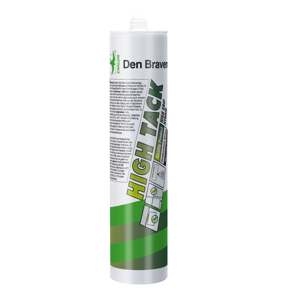 Zwaluw High Tack Zwart 290ml