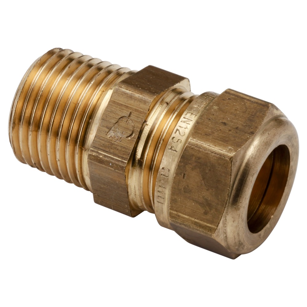 VSH Knel/draad puntstuk 15 mm x 1/2” buitendraad