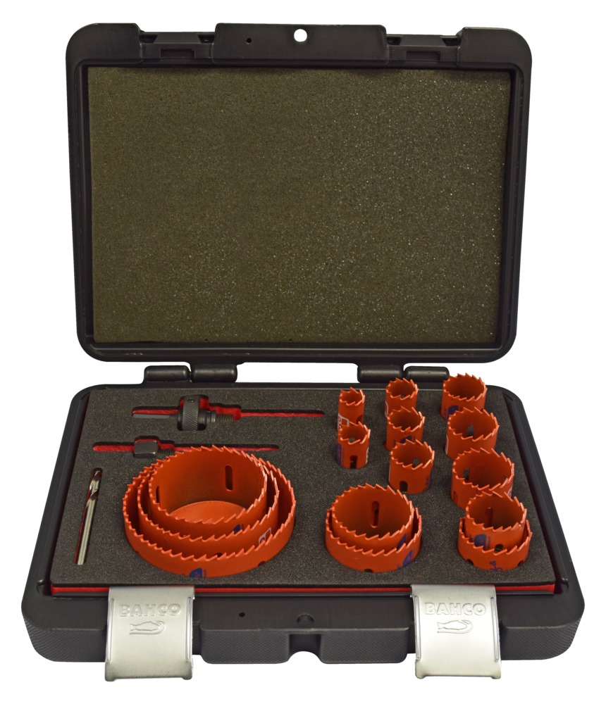 Bahco Gatzagenset Bi-Metaal 18-delig