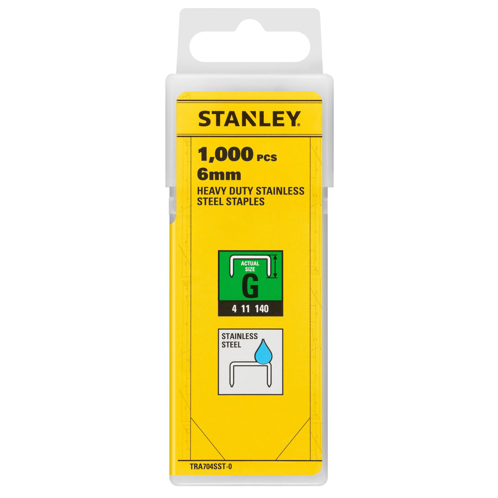 Stanley RVS Nieten 6mm Type G – 1000st