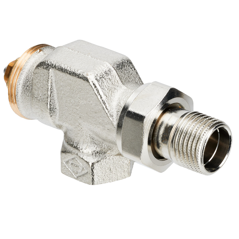 Heimeier Auto Inregelbare Radiatorkraan 1/2” Haaks Verkeerd
