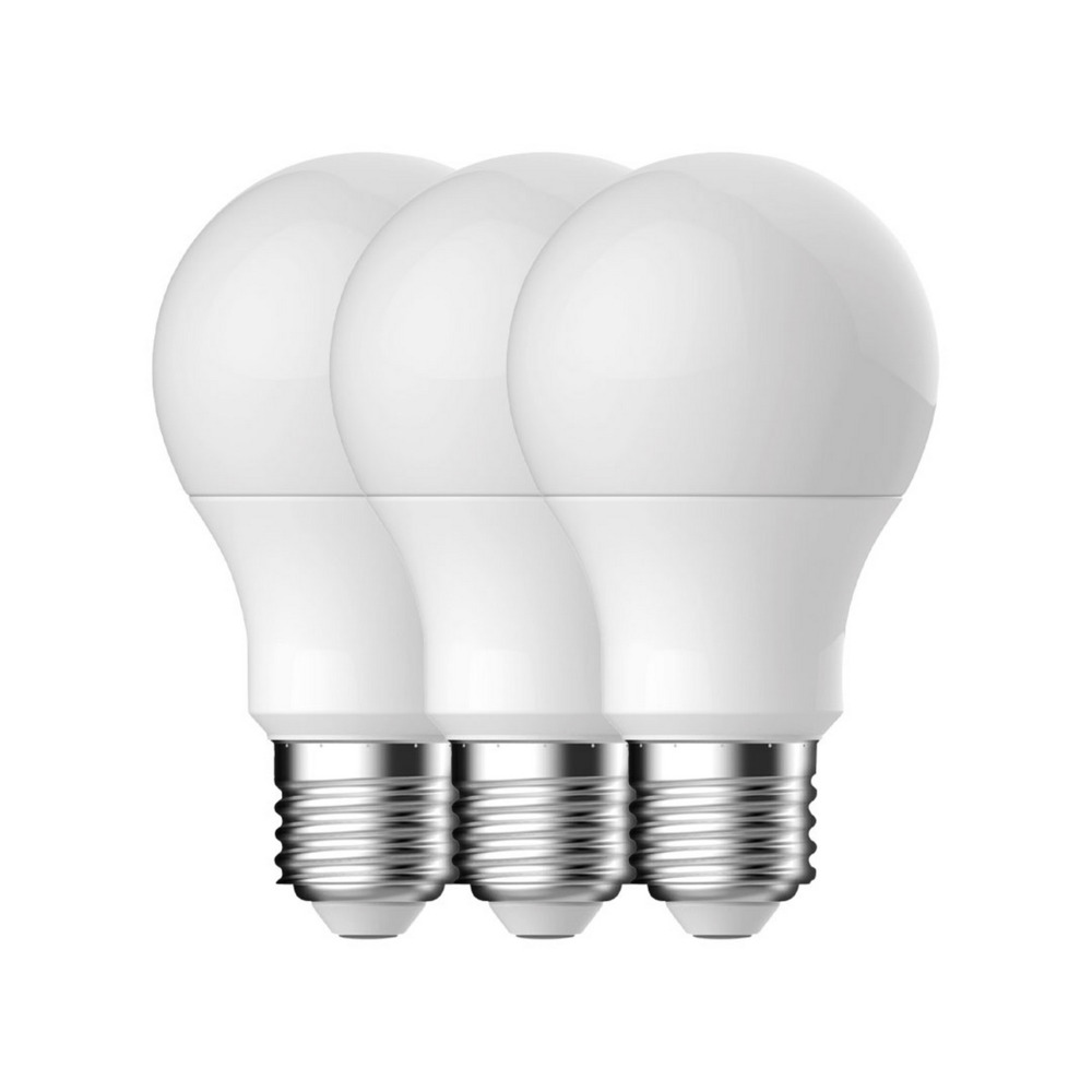 Energetic Led Lamp Bulb E27 SMD A60 4,8W 470LM 2700K Frosted – 3-Pack