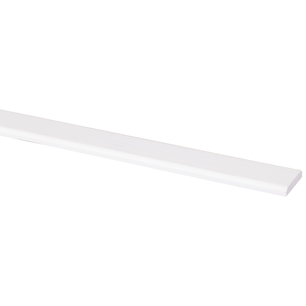 Afdeklijst Grenen Wit Gegrond 8x41x2700mm FSC Mix 70%