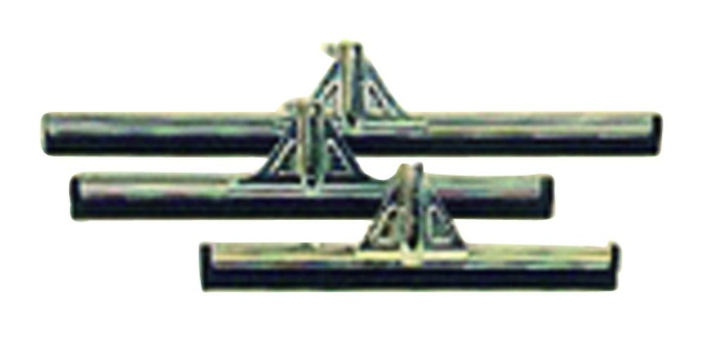 Vero Vloertrekker metaal/rubber 55 cm gegalvaniseerd/zwart