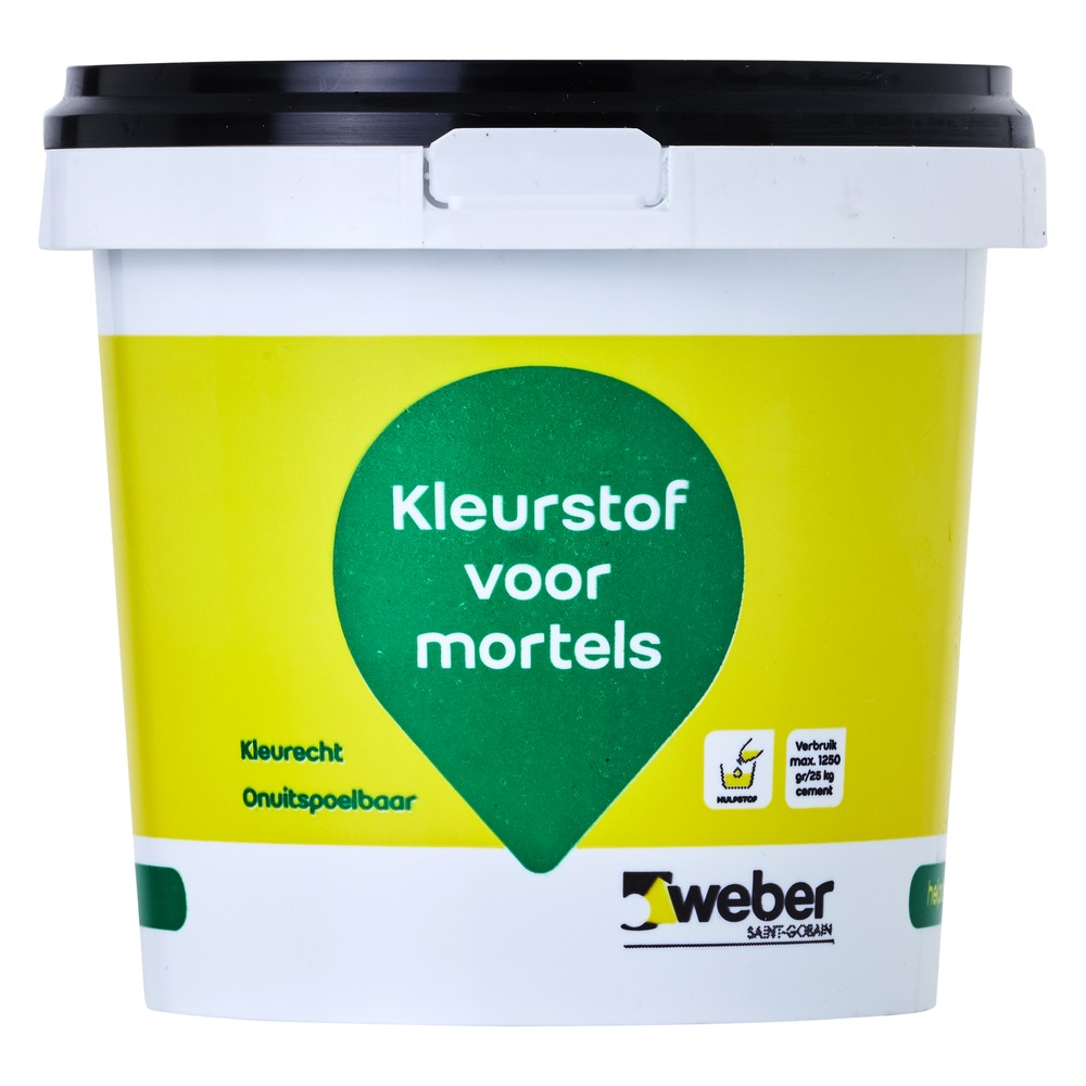 Weber Kleurstof Voor Mortel Zwart 1kg