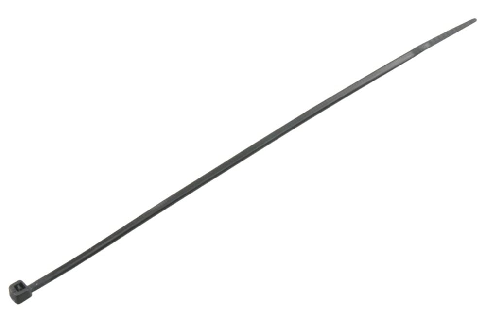 Bundelband Zwart 140×2,5mm 100st
